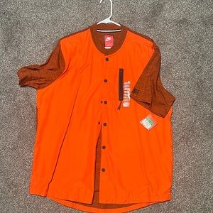 NEW Orange NIKE short Jacket